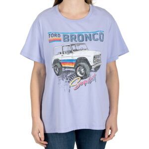 Ford Women's Licensed Graphic T-Shirt- Bronco- Large